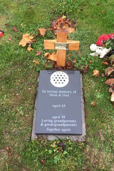 Small grave marker